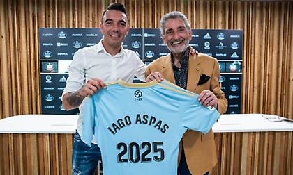 Για πάντα στη Θέλτα ο Άσπας: Στα 35 του ανανέωσε για τρία χρόνια ακόμα!