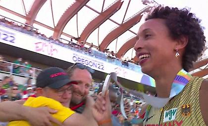 Παγκόσμια πρωταθλήτρια η ανίκητη Μιχάμπο με 7.12μ. στο μήκος