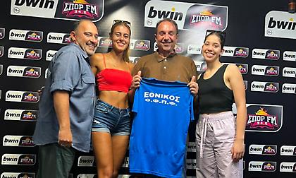 Βόλεϊ Εθνικού στον bwinΣΠΟΡ FM 94,6: «Στόχος μας να ανέβει κατηγορία η ομάδα»