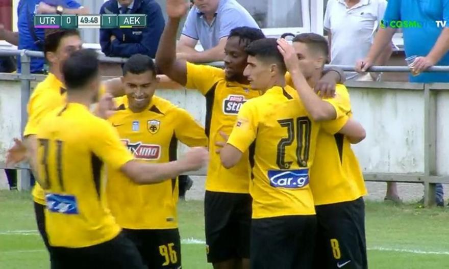 Άνοιξε το σκορ για την ΑΕΚ με... καλπασμό ο Λιβάι Γκαρσία