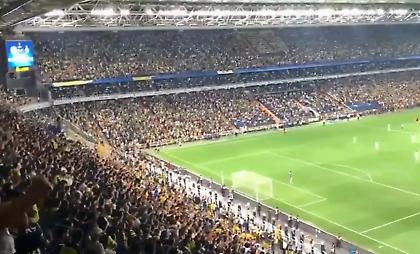 Οπαδοί της Φενέρ φώναζαν συνθήματα υπέρ του Πούτιν μετά το γκολ της Ντιναμό Κιέβου