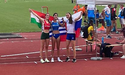 Χρυσή η Παναγιώτου στο επί κοντώ του Ευρωπαϊκού Ολυμπιακού Φεστιβάλ Νέων