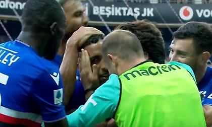 Απίθανο γκολ από το κέντρο στο φιλικό της Μπεσίκτας με τη Σαμπντόρια