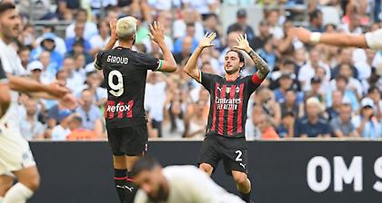 Φουριόζα Μίλαν, προηγείται 2-0 στο ημίχρονο της Μαρσέιγ