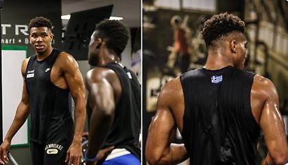 Συνεχίζει τις προπονήσεις με τη φανέλα της Εθνικής ο Γιάννης-Το μήνυμά του