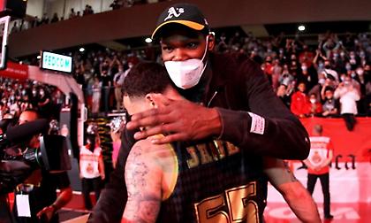 Μάικ Τζέιμς: «Σίγουρος για τον αποκλεισμό των Νετς ο Ντουράντ, γι' αυτό ήρθε στο Μονακό-Ολυμπιακός!»