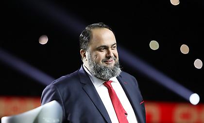 Στου Ρέντη ο Μαρινάκης για τον αγιασμό του Ολυμπιακού