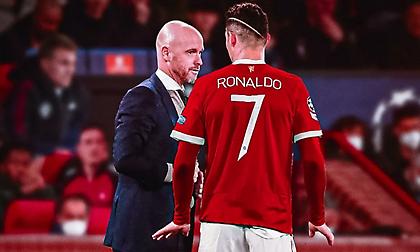 Τεν Χαγκ: «Απαράδεκτος ο Κριστιάνο Ρονάλντο, δεν μπορώ να ανεχθώ το ότι σηκώθηκε και έφυγε»!