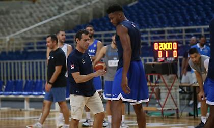 Με τον Γιάννη η προπόνηση της Εθνικής