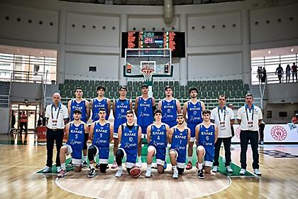 Live Streaming: Ελλάδα-Bόρεια Μακεδονία (Ευρωπαϊκό U18)