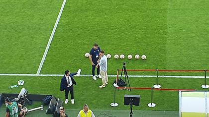 Ο Βέρμπιτς είδε από κοντά το ματς της Ντιναμό Κιέβου με τη Στουρμ