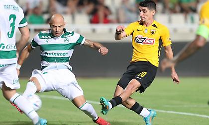 Υπέροχη ατομική ενέργεια του Μάνταλου, 2-0 η ΑΕΚ!