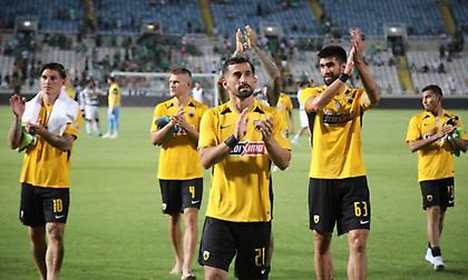 Γνώρισαν την αποθέωση στο «ΓΣΠ» οι παίκτες της ΑΕΚ!