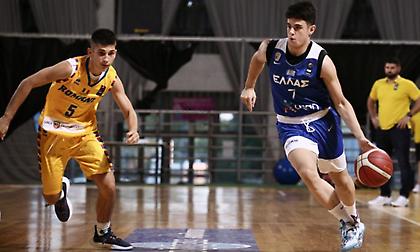 Δεύτερη φιλική νίκη για την Εθνική Παίδων απέναντι στη Ρουμανία