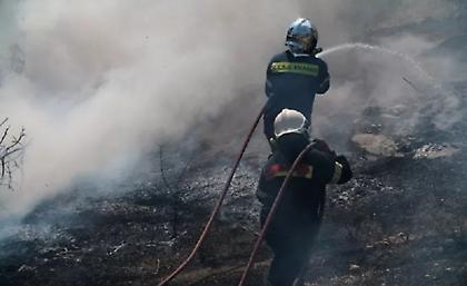 Μια σύλληψη για εμπρησμό στο Ρέθυμνο