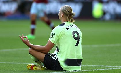 Ευστόχησε σε πέναλτι που κέρδισε ο ίδιος και άνοιξε λογαριασμό ο Χάαλαντ