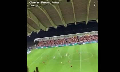 Τραγούδι για τον Μέσι από τους… πικραμένους οπαδούς της Κλερμόν μετά την γκολάρα