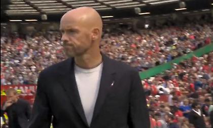 Γιουχάρισμα σε παίκτες και Τεν Χαγκ στο ημίχρονο από τους φίλους της Γιουνάιτεντ