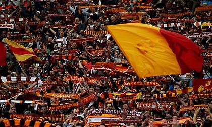 Φανταστική ατμόσφαιρα στο «Ολίμπικο» πριν το φιλικό της Ρόμα με τη Σαχτάρ!