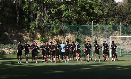 Η προπόνηση του Αστέρα Τρίπολης στην Πορταριά