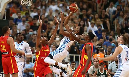 Ελλάδα-Ισπανία: Οι καλύτερες στιγμές του πρώτου δεκάλεπτου