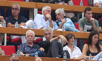 Ομπράντοβιτς και Μάνος Παπαδόπουλος μαζί στο ΟΑΚΑ για το Ελλάδα-Ισπανία (pic)