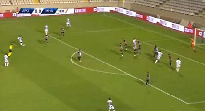 «Ζωντανός» ο Απόλλων Λεμεσού: 2-0 με γκολάρες στο 27’ κόντρα στη Μακάμπι!