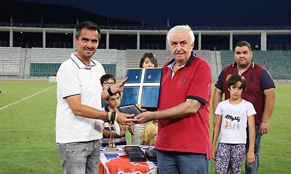 Τιμήθηκε για την παρουσία του στο τουρνουά ο Αστέρας