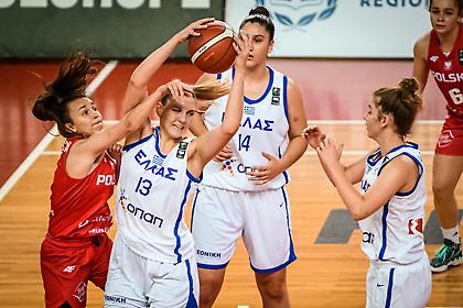 Ήττα για Εθνική Νεανίδων από Πολωνία και εκτός οκτάδας στο Ευρωπαϊκό U18