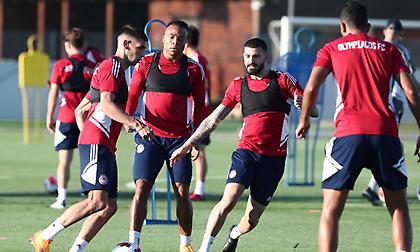 Live Streaming: Η τελευταία προπόνηση του Ολυμπιακού πριν τη Σλόβαν