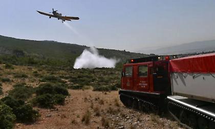 Οριοθετήθηκε η φωτιά στην Ορεινή Σερρών