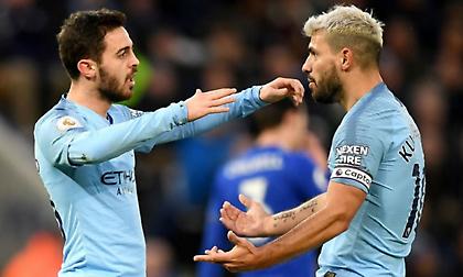 Αγκουέρο: «Έκπληξη αν η Σίτι επιτρέψει στον Μπερνάρντο Σίλβα να πάει Μπαρτσελόνα»