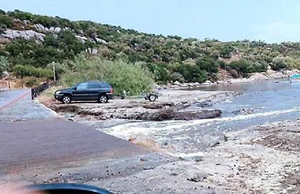 Χαλαζόπτωση στη Συκιά Χαλκιδικής