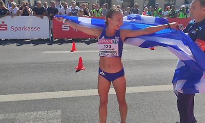 Τα δάκρυα χαράς της Ντρισμπιώτη μετά τον τερματισμό