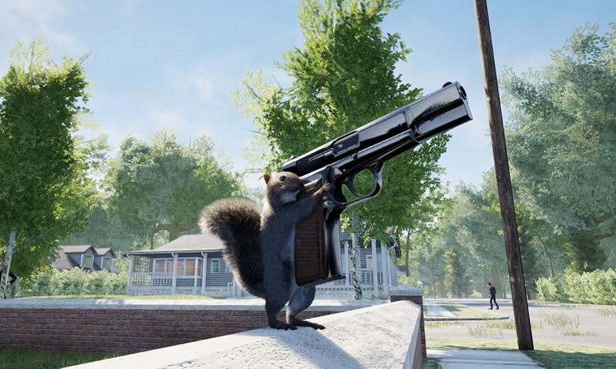 Έρχεται βιντεοπαιχνίδι με σκίουρο που ληστεύει με όπλο