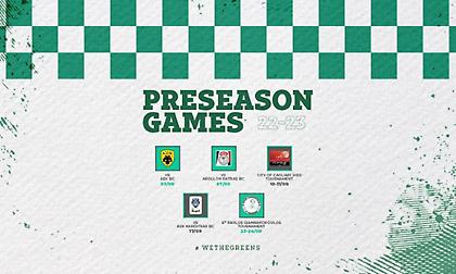 Ανακοίνωσε τα φιλικά προετοιμασίας του ο Παναθηναϊκός