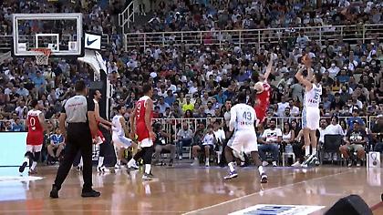 Buzzer beater του αρχηγού Παπανικολάου!