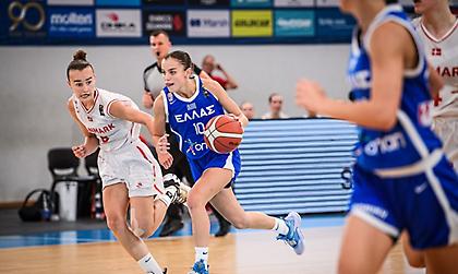 Διέλυσε την Δανία η Εθνική Κορασίδων στο Ευρωμπάσκετ