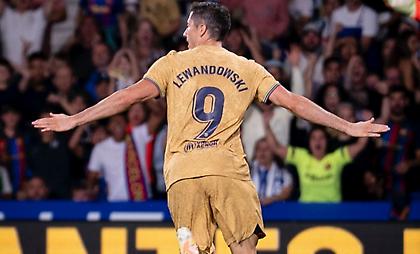 Τι γίνεται απόψε: Μετά τον Εμπαπέ, πρώτο γκολ Λεβαντόφσκι με Μπαρτσελόνα στα 45'' από τη σέντρα!