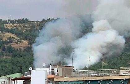 Θεσσαλονίκη: Φωτιά τώρα κοντά στο Θέατρο Γης