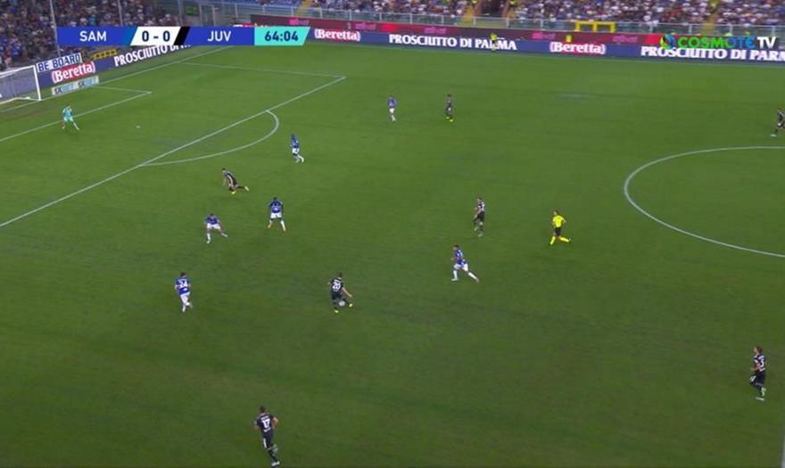 Σαμπντόρια-Γιουβέντους: Οφσάιντ το γκολ του Ραμπιό!