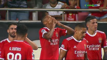 Καθαρίζει από το ημίχρονο την πρόκριση η Μπενφίκα