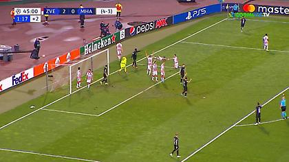 Γκολ Σούντγκρεν, γκάφα Μπόριαν και… φωτιά στο Ερυθρός Αστέρας-Μακάμπι Χάιφα!