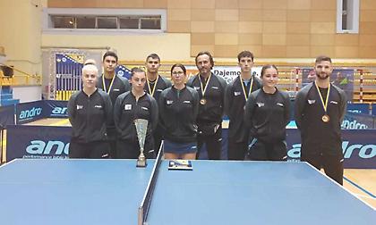 Βαλκανικό πινγκ πονγκ: Χάλκινο μετάλλιο για την Εθνική ανδρών, στην τέταρτη θέση οι γυναίκες