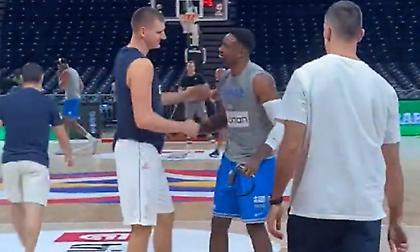 Το  τετ α τετ του Γιόκιτς με τον Θανάση Αντετοκούνμπο