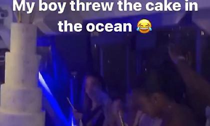 Πέταξε την τούρτα των γενεθλίων του στη θάλασσα ο Τζέιμς Χάρντεν!