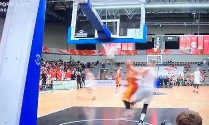 Πήγε να ρίξει την μπασκέτα με κάρφωμα ο Λούντμπεργκ!