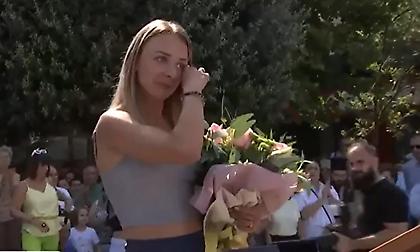 Αποθεώθηκε στην Καρδίτσα και συγκινήθηκε η Αντιγόνη Ντρισμπιώτη