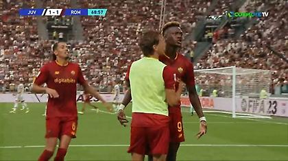 Ισοφαρίζει η Ρόμα με εντυπωσιακή ασίστ Ντιμπάλα και γκολ από Έιμπραχαμ!