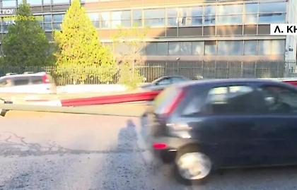 Μαρούσι: Αυτοκίνητο έριξε κολώνα της ΔΕΗ στη λεωφόρο Κηφισίας